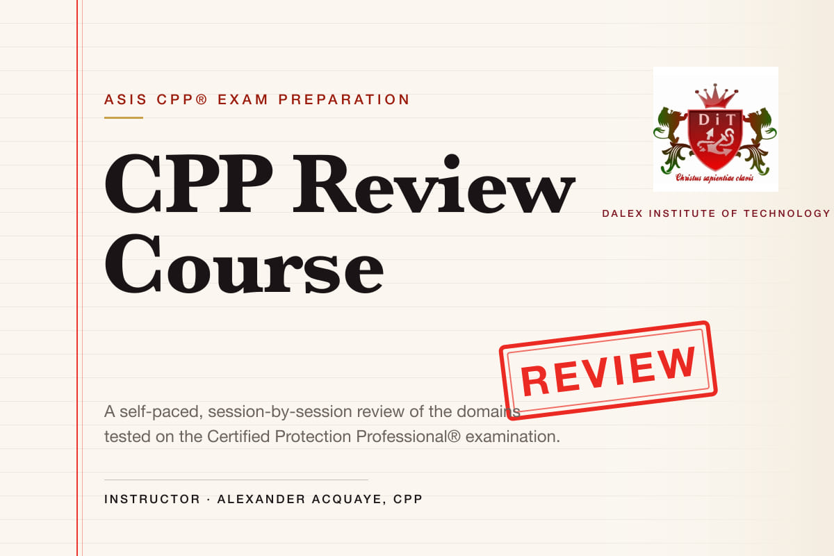 CPP Review Course cover