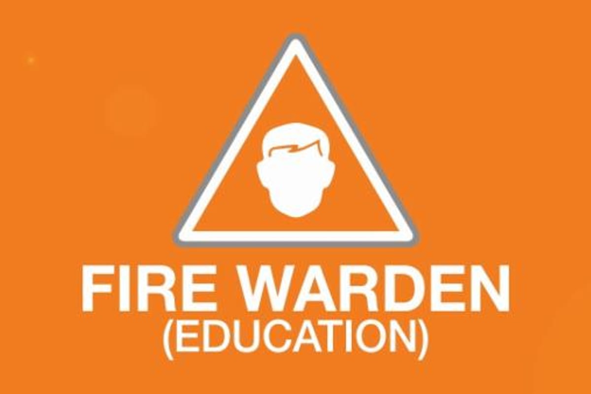 Fire Warden Training Course cover