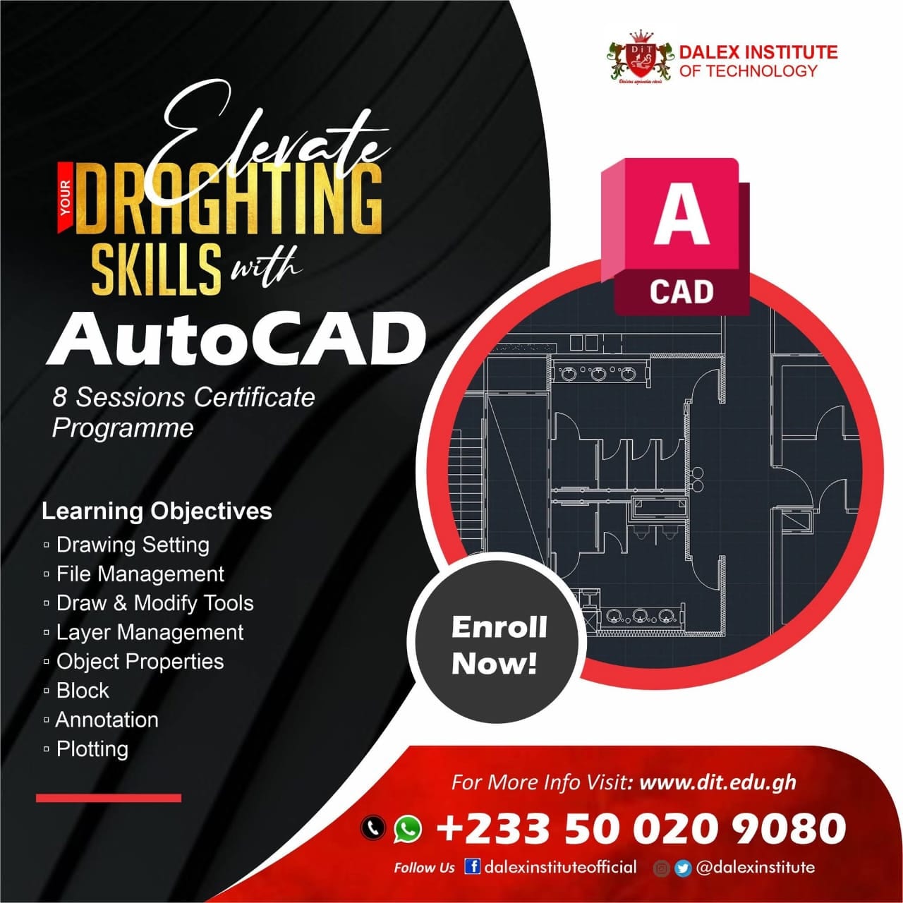 AutoCAD Enssentials - 8 sessions
