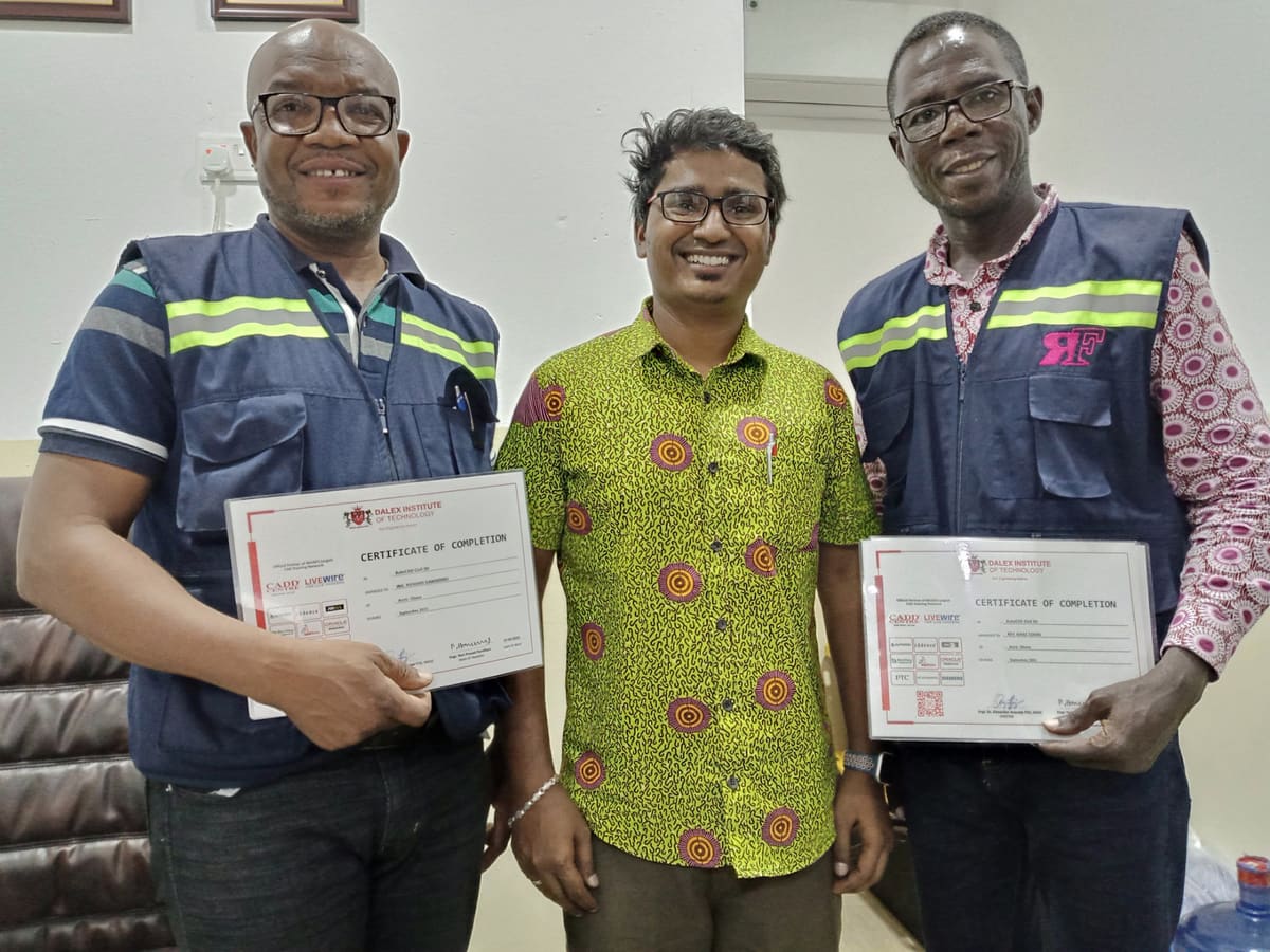 Certificate Presentation